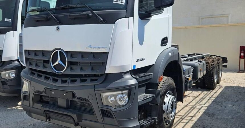 THE ABOVE IS SPEC FOR MERCEDES AROCS 3336 - 6X4 BG 11 - MY-2024, EURO V, CAB CHASSIS