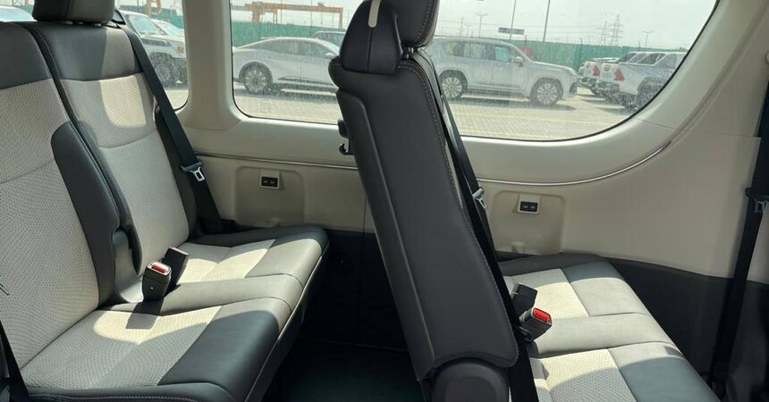 TOYOTA HIACE 3.5 PETROL FULL OPTIONS MANUAL 2024 MODEL