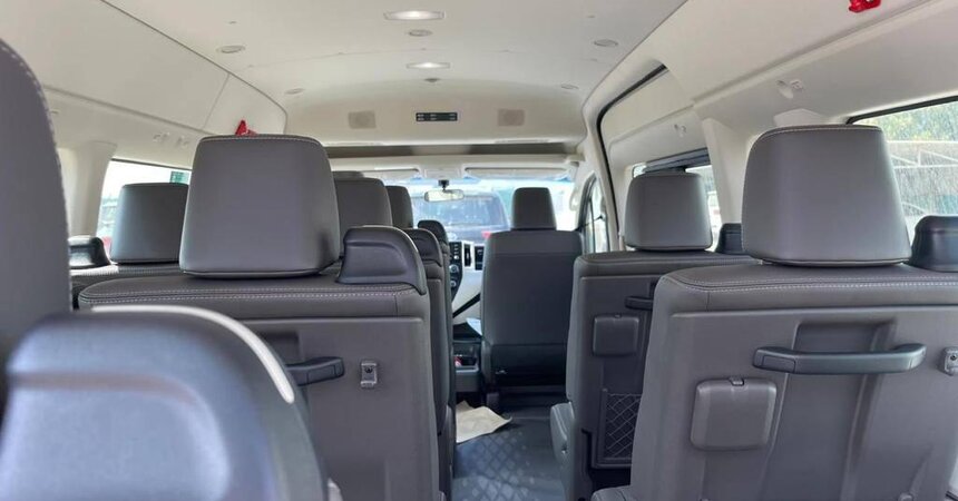 TOYOTA HIACE 3.5 PETROL FULL OPTIONS MANUAL 2024 MODEL