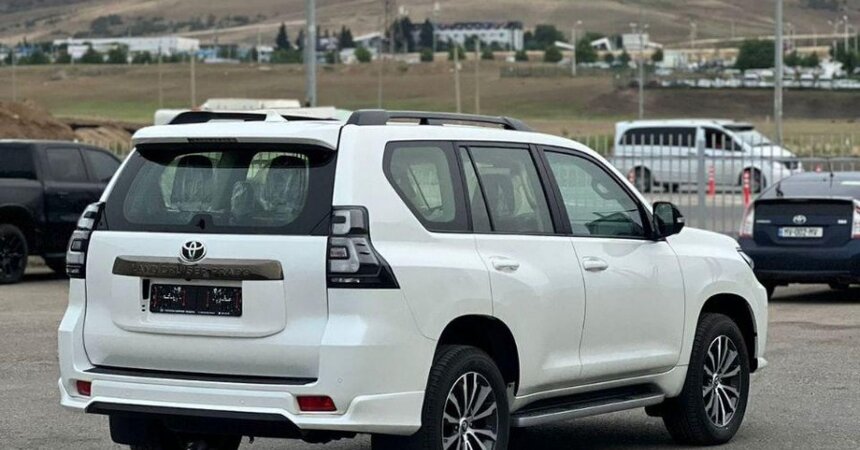 TOYOTA PRADO TDSL 2.8 EUROPE SPECS TOP RANGE WITH HEIGHT CONTROL 2023